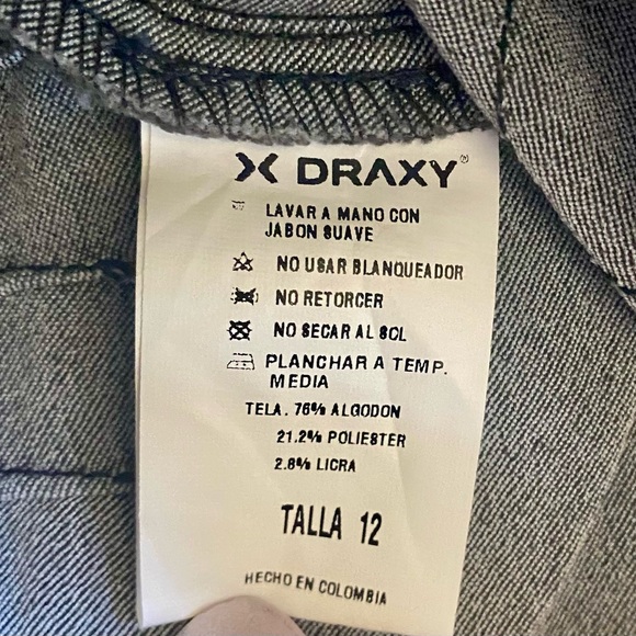 New Colombian Draxy Grey Jeans - Picture 5 of 5